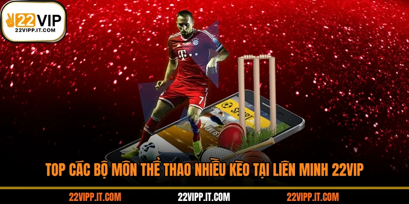 Top các bộ môn thể thao nhiều kèo tại liên minh 22VIP